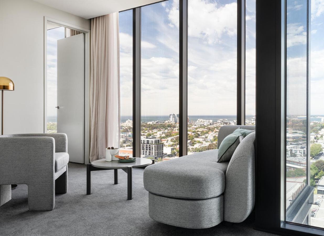 Oakwood Premier Melbourne Apart otel Dış mekan fotoğraf The interior of a typical apartment