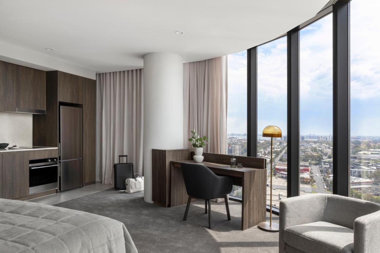 Oakwood Premier Melbourne Apart otel Dış mekan fotoğraf The interior of a typical apartment