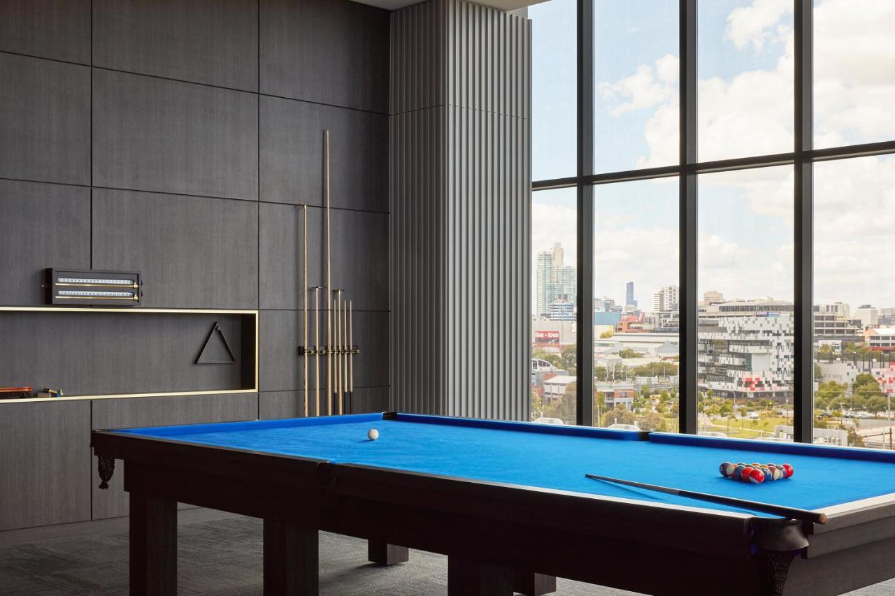 Oakwood Premier Melbourne Apart otel Dış mekan fotoğraf A pool table