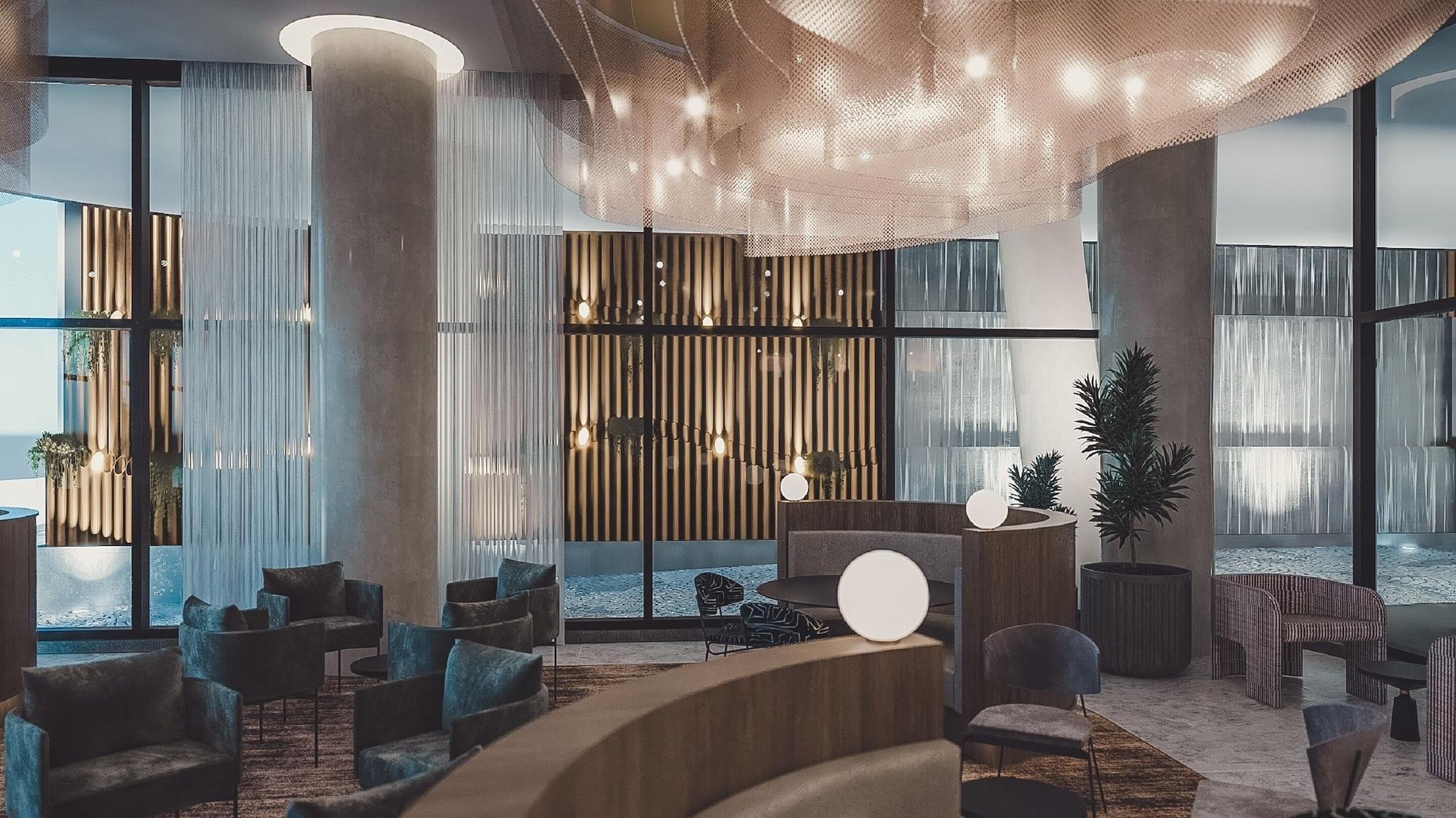 Oakwood Premier Melbourne Apart otel Dış mekan fotoğraf The interior of the hotel