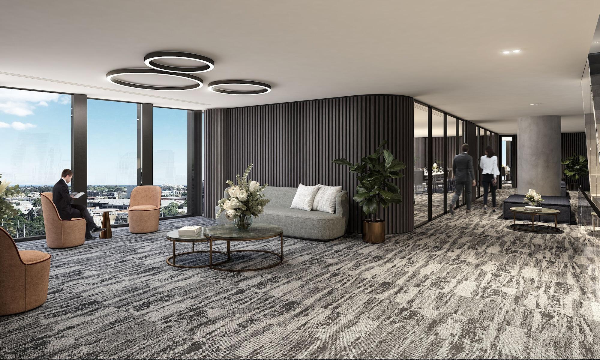 Oakwood Premier Melbourne Apart otel Dış mekan fotoğraf Office interior